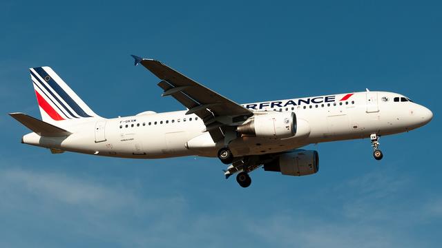 F-GKXN:Airbus A320-200:Air France